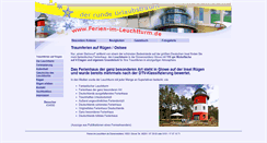 Desktop Screenshot of ferien-im-leuchtturm.de