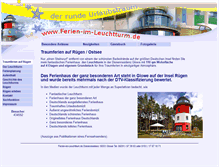 Tablet Screenshot of ferien-im-leuchtturm.de